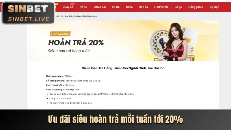 Sòng bạc trực tuyến với dealer người thật tại 32wim